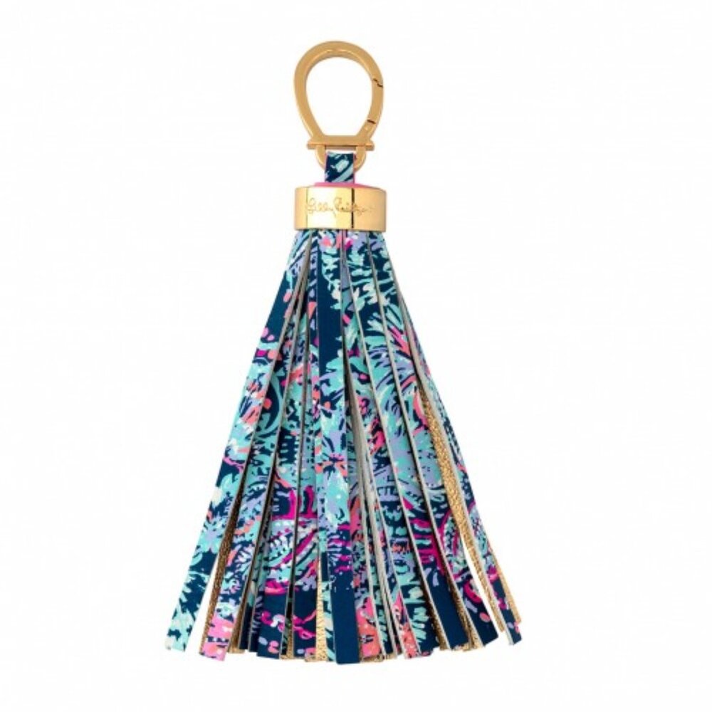Lilly Pulitzer Gypsea Girl Keychain - NWOT - Picture 1 of 8